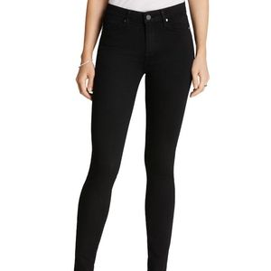 PAIGE Hoxton Ultra Skinny Black Jeans Size 27